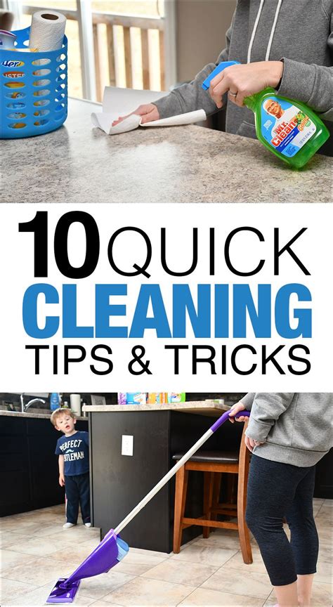 10 Quick Cleaning Tips How To Clean Your Home Fast Cleaning Hacks