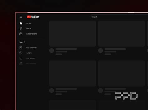 Youtube Dynamic Sidebar — Interaction Design · Made With Framer By