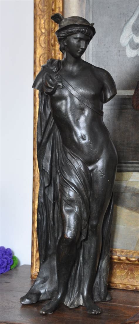 De Eeuw Mercurius Brons Belgian Sculptures