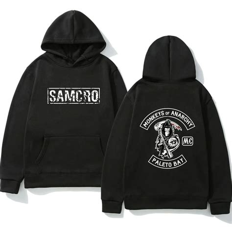 Sons Of Anarchy Samcro Double Sided Print Hoodie Teepital Everyday
