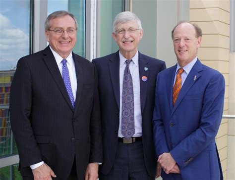 Nih Director Lauds Innovation Encourages Bold Thinking In Visit To Uf