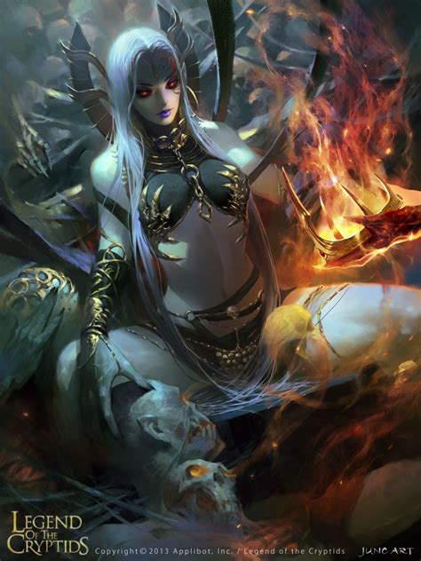 Demon Queen By Junc Dark Fantasy Art Fantasy Girl Fantasy Art Women