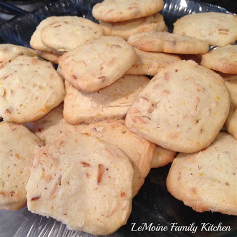 Check spelling or type a new query. Lemon Almond Shortbread Cookies - LeMoine Family Kitchen