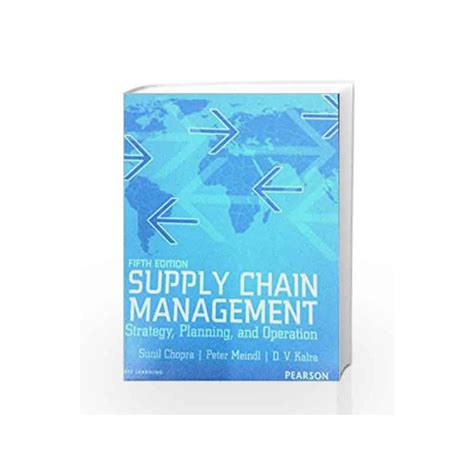 Supply Chain Management 5th Edition Strategy Planning And Operation