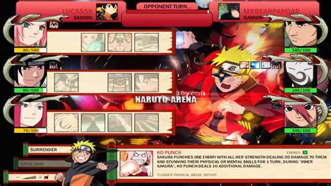 Naruto Arena Road To Akatsuki Part 1 Youtube