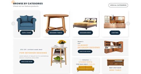 Online Furniture Shop Management System In Php And Mysql With Source