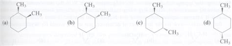 Because of the cyclic nature, the number. Solved Which of the following cyclohexane derivatives ...