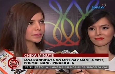 Erap On Miss Gay Manila 2015 Its About Time We Recognize Respect