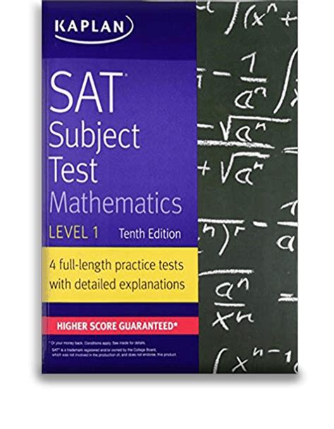 Sat Subject Test Mathematics Level 1 Kaplan