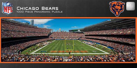 Masterpieces 1000 Piece Nfl Series Chicago Bears Stadium Puzzle