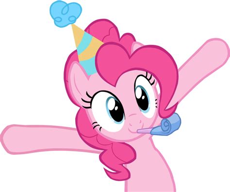 Pinkie Pie Vector By Lisosaurus On Deviantart Pony Birthday My