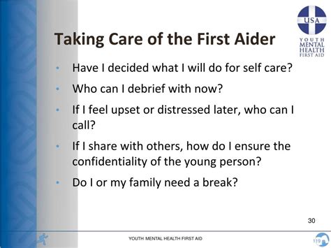 Ppt A “taste” Of Youth Mental Health First Aid Powerpoint Presentation Id 2285620
