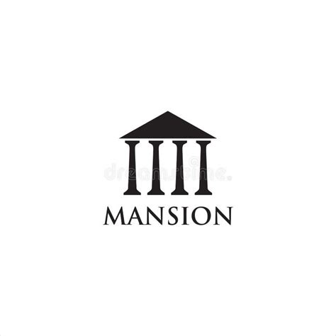 Mansion Logo Design Vector Template Stock Illustration Illustration