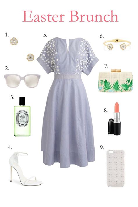 What To Wear To Easter Brunch Fashion Three Outfits For Any Easter