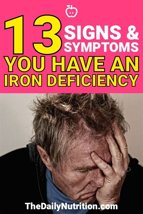 13 Symptoms Of Iron Deficiency That You Need To Know Iron Deficiency