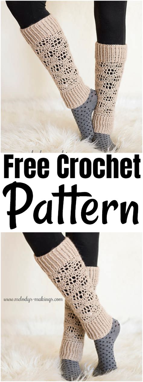 Free Crochet Leg Warmer Patterns - Free Patterns