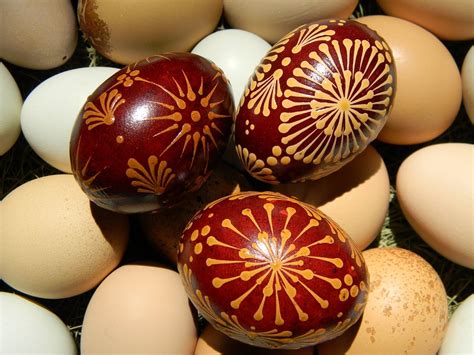 Welcome to the etsy eggstrart shop where you are offered a wide selection of hand decorated pysanky eggs, eggshell jewelry, and framed egg art. Polish Blown Eggs | Stuff | Pinterest | Egg, Easter and ...
