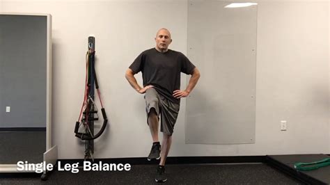 Single Leg Balance Youtube