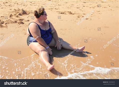 Fat Woman On Beach Images Stock Photos Vectors Shutterstock