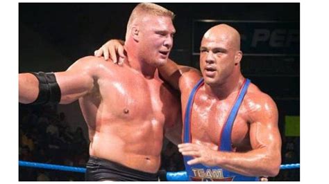 Details On When Kurt Angle And Brock Lesnar Engaged In A Legitimate