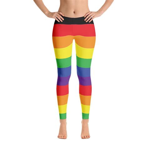 Rainbow Leggings Rainbow Leggings Womens Casual Outfits Leggings