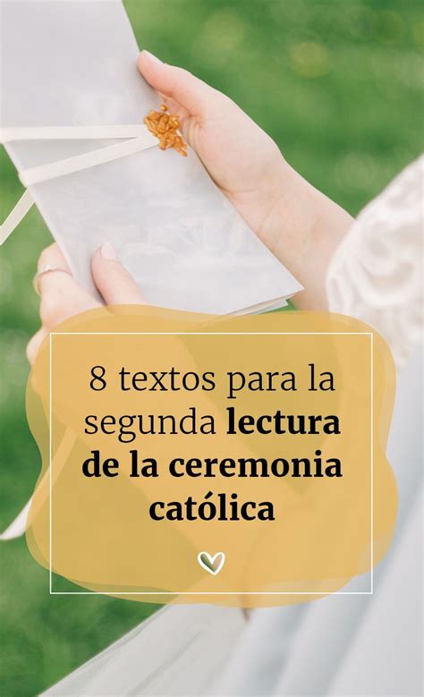 lecturas inspiradoras para bodas católicas Encuentra el mensaje perfecto para tu ceremonia