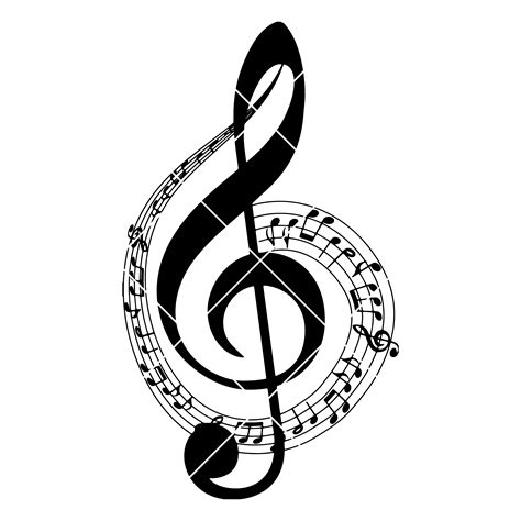 Music Notes Svg Cutting Files Free