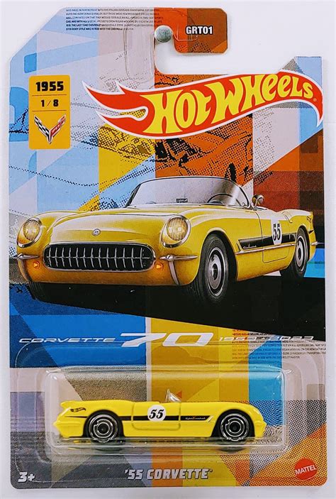 Hot Wheels 2023 Corvette 70th Anniversary Series 18 55 Corvette