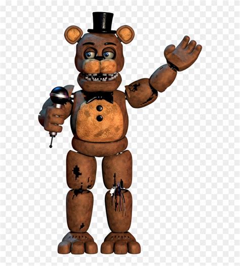 3ds Max Withered Freddy - Fnaf 2 Withered Golden Freddy ...