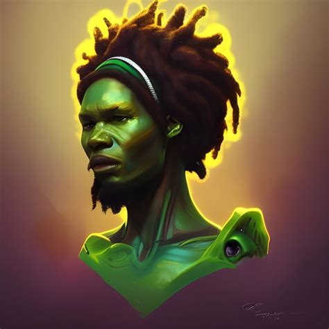 Reggae Rastaman Alien Ai Generated Artwork Nightcafe Creator
