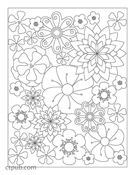Blooming Sanctuary Coloring Book Designs Coloring Books Coloring