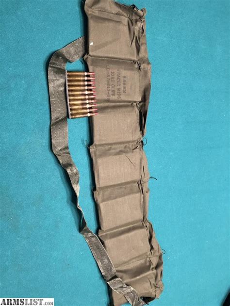 ARMSLIST For Sale 5 56 Lake City Tracers 140 Rounds In Bandoliers