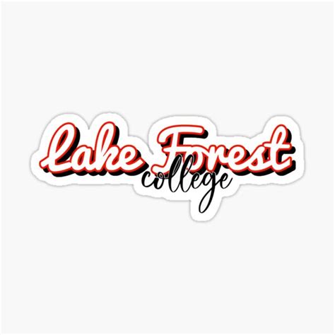 Lake Forest College Stickers Redbubble