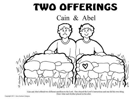 16 Cain and abel bible crafts ideas | cain and abel, bible crafts