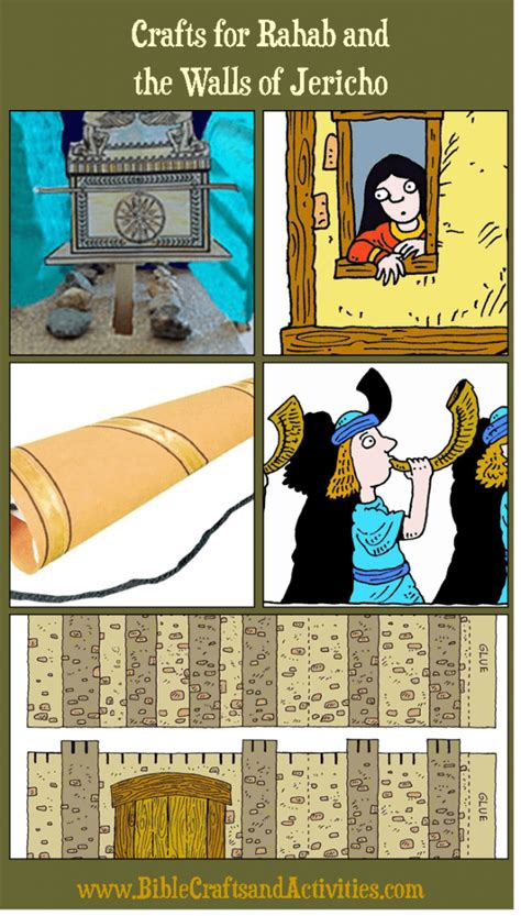 Sunday School Crafts for Rahab and the Walls of Jericho - Bible Crafts