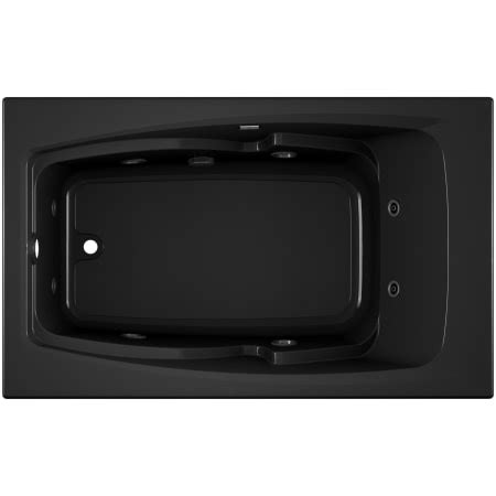 22 inches overall product weight: Jacuzzi CET6036WLR2HXB Black 60" x 36" Cetra® Drop In ...