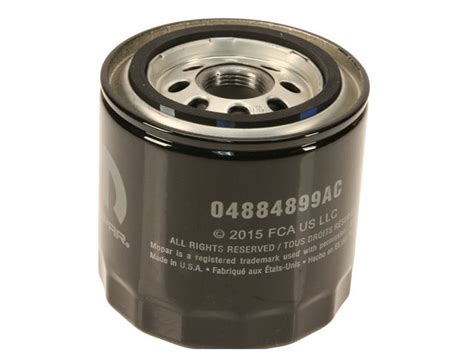 For 2008-2019 Dodge Challenger Oil Filter Mopar 61896WS ...