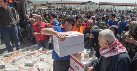 Turkeys Disaster Response Agency Distributes Aid In Syria Daily Sabah