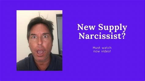 New Supply Narcissist Youtube