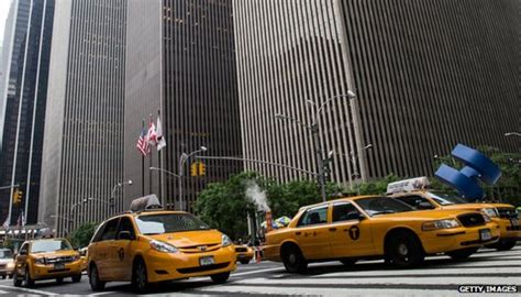 Uber Cars Outnumber Yellow Taxis In New York City Bbc News
