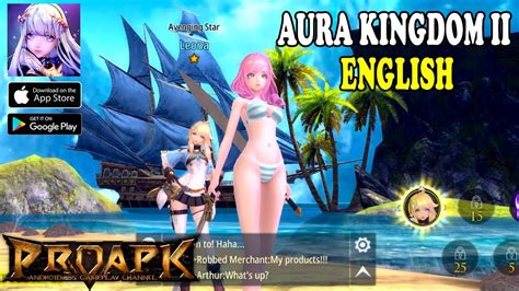 AURA KINGDOM 2 ENGLISH Gameplay Android IOS 3D Open World MMORPG