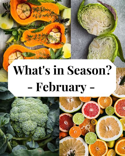 Whats In Season In February Urban Farm And Kitchen
