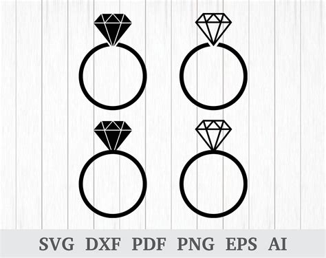 Download Diamond Ring Svg Free - Diamond