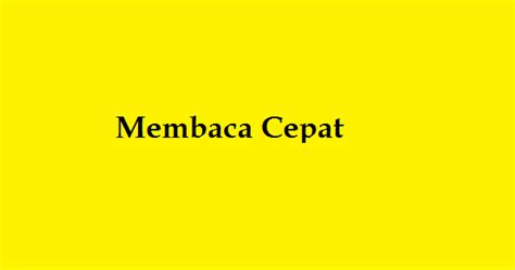 Budaya laut harus diajarkan sejak dini. Mengenal Ide Pokok Bacaan dan Membaca Cepat - PM16BJM