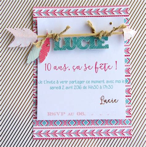 Filles d'anniversaire fête de naissance rainbow 10. invitation-anniversaire-mariage-10-ans-dans-invitation ...