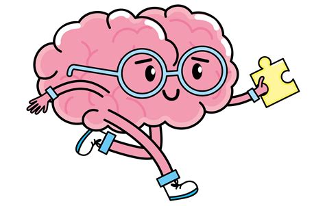 Cute Brain Cartoon How To Learn