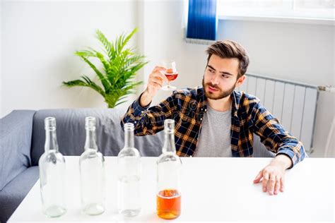 Alcohol Addicted Man Stock Image Image Of Person Young 99755195