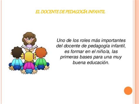 Importancia De La Pedagogía Infantil