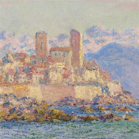 Claude Monet In Antibes Modern Design By