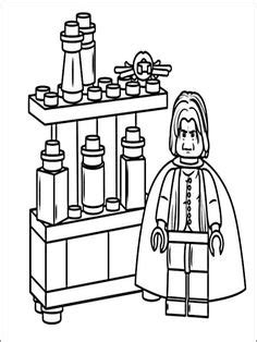 Print lego harry potter with wand coloring pages LEGO WORLD HERRY